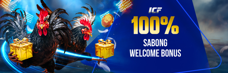 Sabong 100% Welcome Bonus 1000 PHP